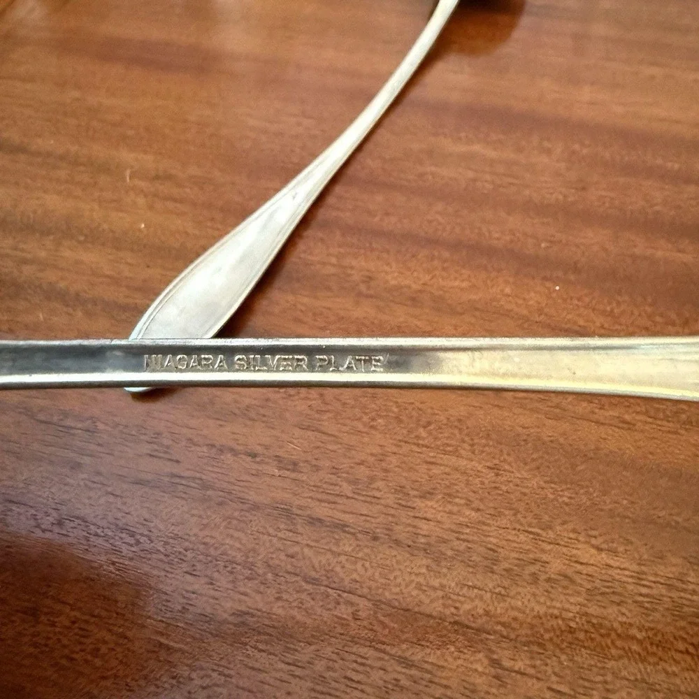 Niagara Falls Oneida Merced Iced Tea Spoons Set 6‎ Silverplate